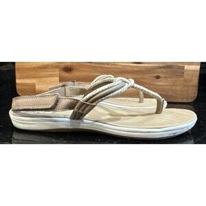 Women's Sperry Top-Sider Beige Strappy Sandal Size 8